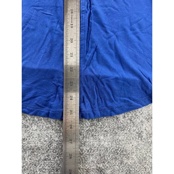 A New Day Blue Short Sleeve Scoop Neck Top T-Shirt Women's Size Small - Picture 8 of 8